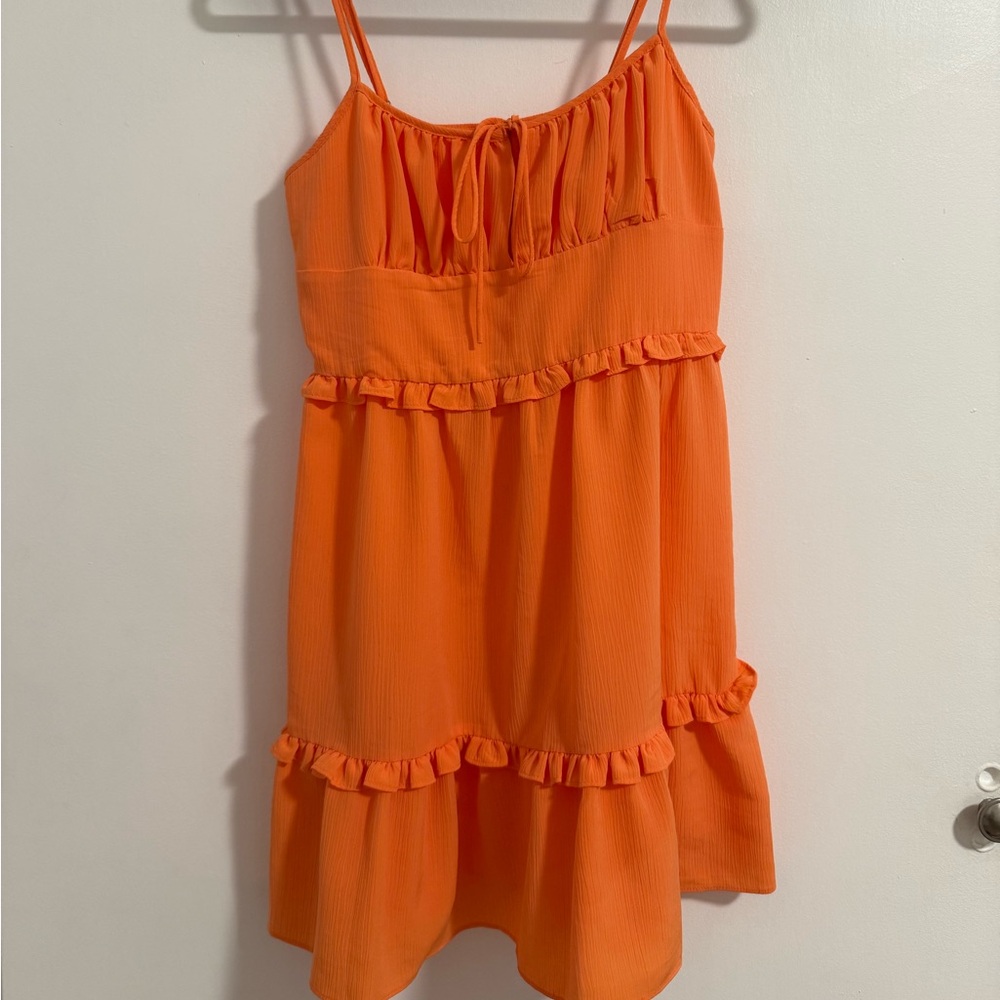 BCBG Orange summer dress